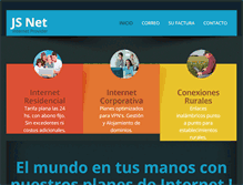 Tablet Screenshot of jsnet.com.ar